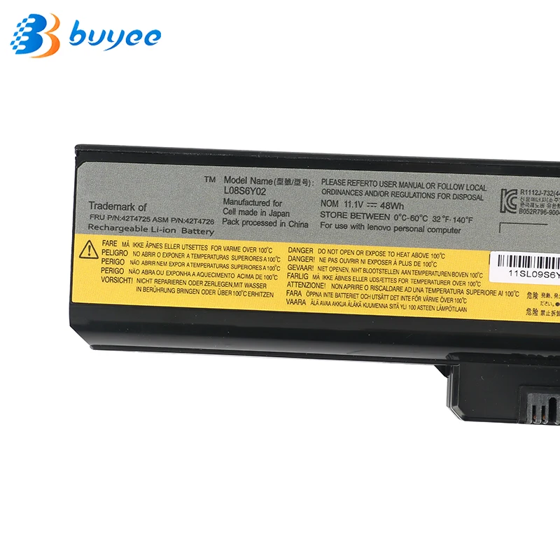 For Lenovo电池 料号：L08S6Y02 (5)