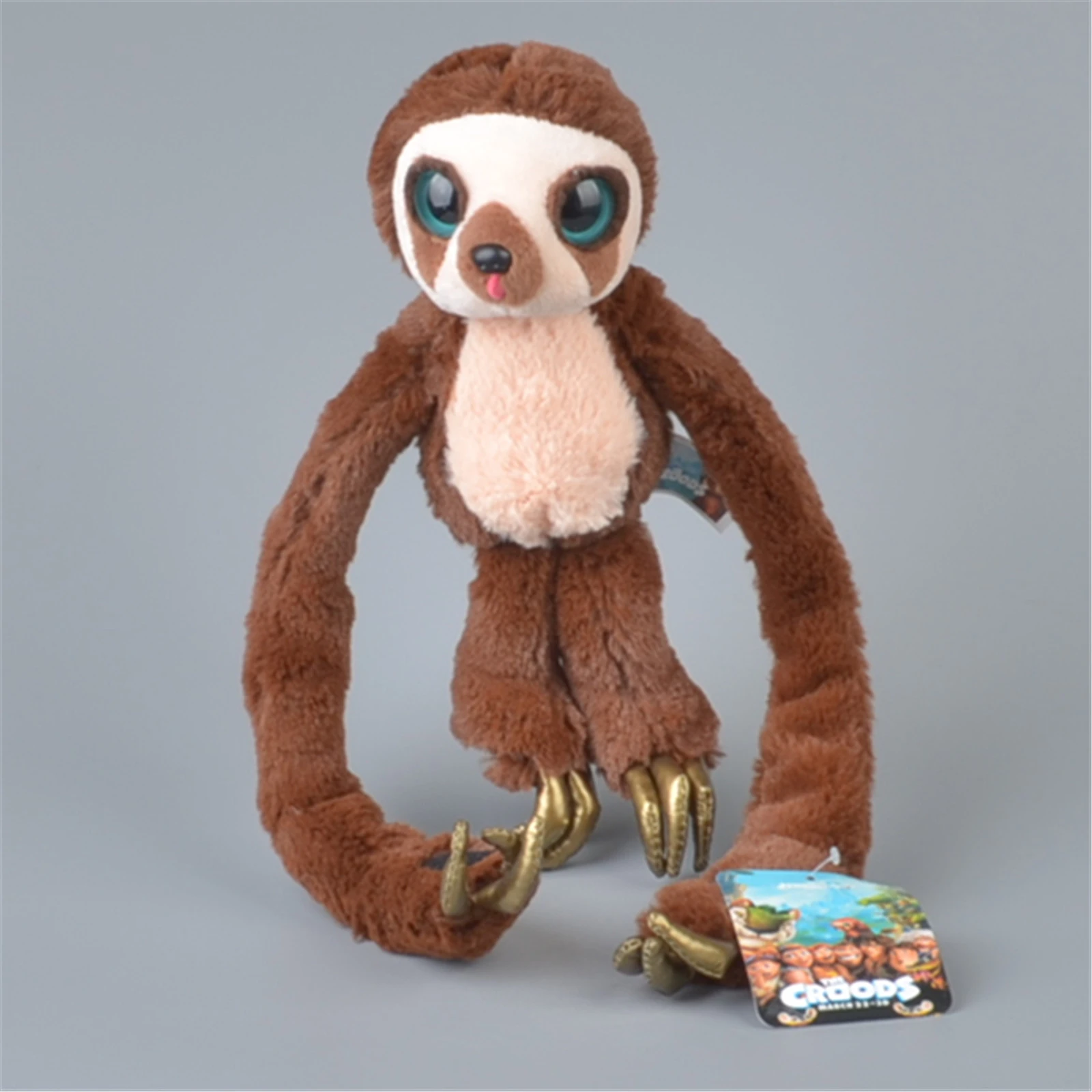 mono peluche brazos largos