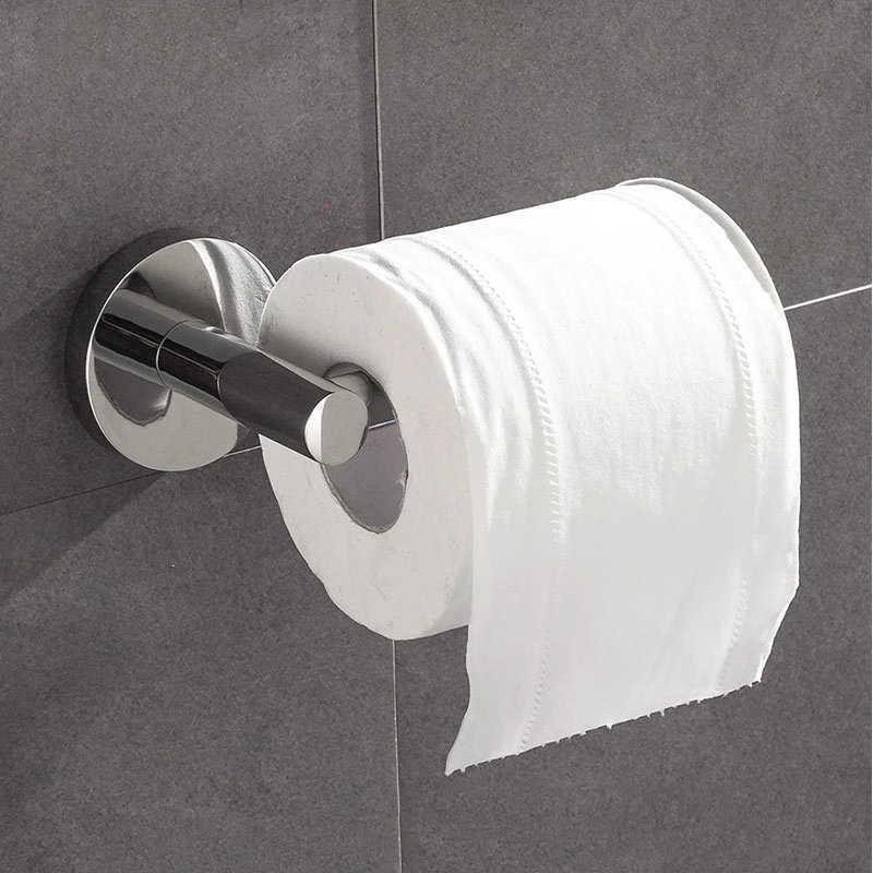 

PTOC Toilet Paper Holder SUS304 Stainless Steel Toilet Roll Holder for Washroom Wall Mount Bathroom Storage