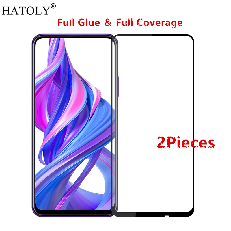 2Pcs For Huawei Honor 9X Pro Glass Tempered for Film HD Screen Protector | Мобильные телефоны и аксессуары