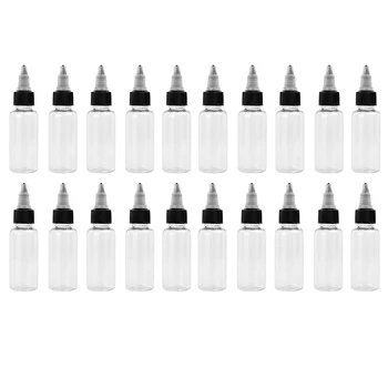 

20Pcs Tattoo Bottle 60Ml Diffuser Squeeze Bottle Convenient Soap Supply Wash Squeeze Bottle Tattoo Accessorie