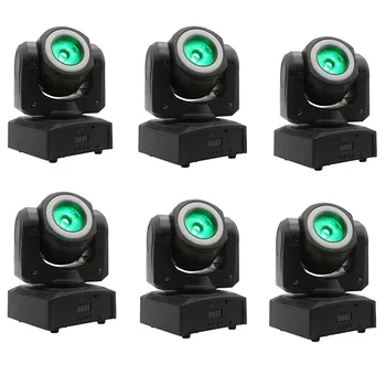 

6PCS/Lot 60W RGBW 4IN1 Beam Wash DMX Moving Head LED With 5050 SMD Strobe function 14/16CH