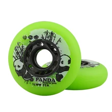 Оригинальные PANDA встроенные колеса для катания на коньках прочные матовые с твердостью 88а для раздвижных колес торможения жира колеса [72 мм 76 мм 80 мм]