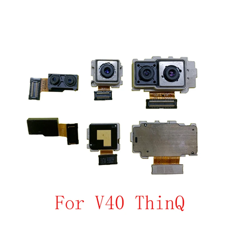 Back Rear Front Camera Flex Cable For LG V10 V20 V30 V40 ThinQ V50 ThinQ V60 ThinQ Big Small Camera Module Repair Replacement