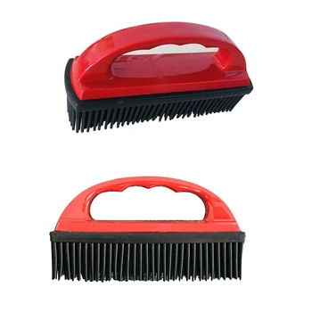 

Portable Pet Brush Bathing Massage Comb Remover Shower Cats Silicone Dog Grooming Cleaning Tool Trimming Soft Hair Shedding Spa