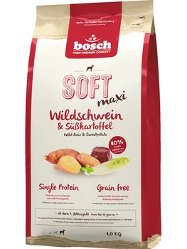 

Bosch soft maxi with boar and Batat semi-Fat Dog Food 1 kg * 2 PCs