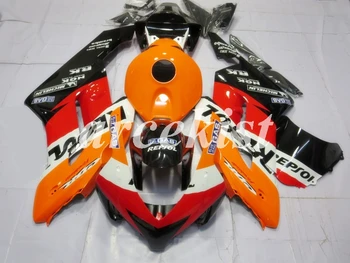 

New ABS Injection Mold Motorcycle Full Fairings Kit Fit For Honda CBR1000RR 2004 2005 04 05 bodywork set Red orange