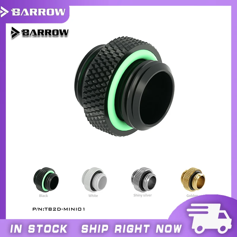 Миниатюрное двойное внешнее резьбовое соединение Barrow G1/4 '' двойной