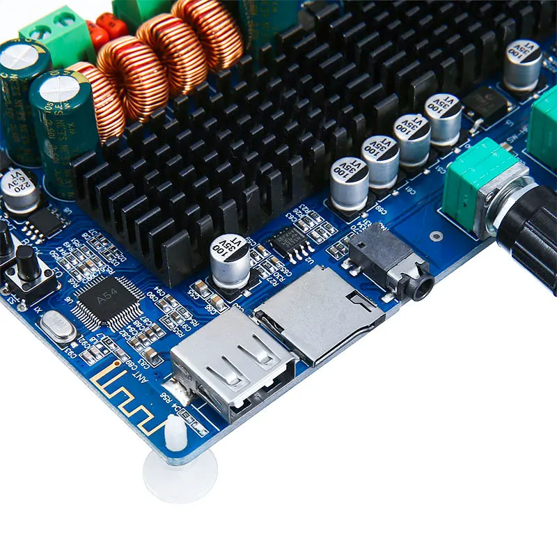 2,1 канал аудио усилители доска TPA3116 2x50 Вт+ 100 Вт bluetooth цифровой сабвуфера усилителя звука платы для динамика