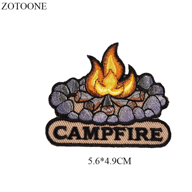 ZOTOONE Round UFO Parches Embroidered Iron on Patches For Clothing DIY Motif Stripes Clothes Stickers Alien Astronaut Badges E PE1886CT