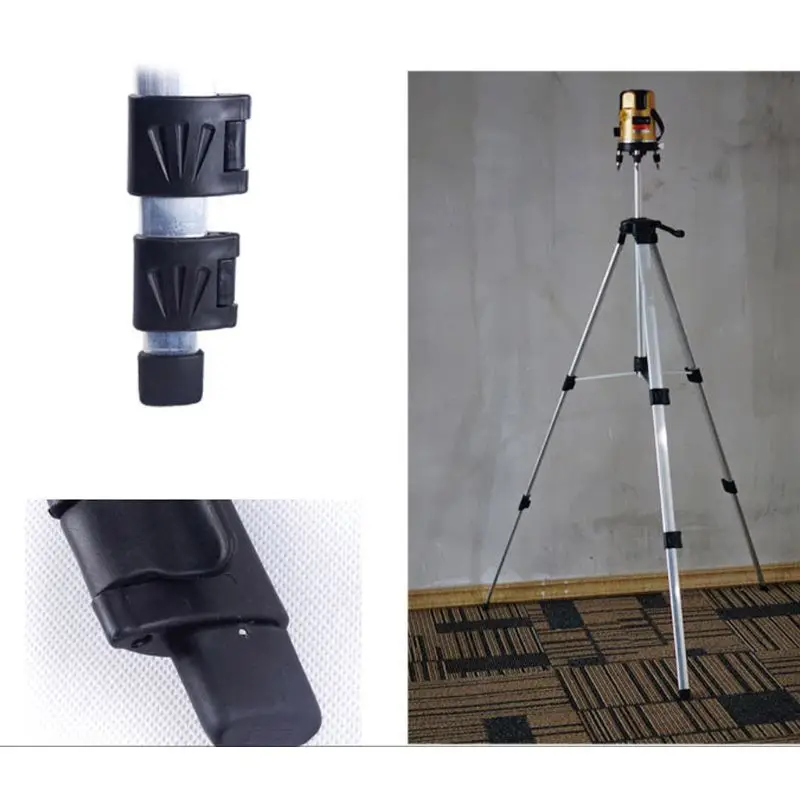 

Adjustable 1.2m Level Bracket L-shape Tripod Level Adapter Port for Universal