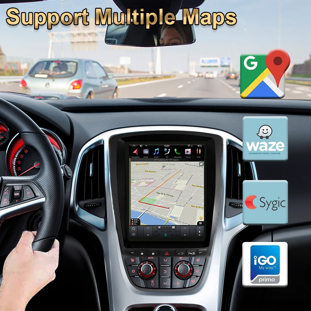 4G ram вертикальный экран android 9,0 Система Автомобильный gps мультимедийный Видео Радио плеер в тире для opel ASTRA J автомобильный navigaton стерео