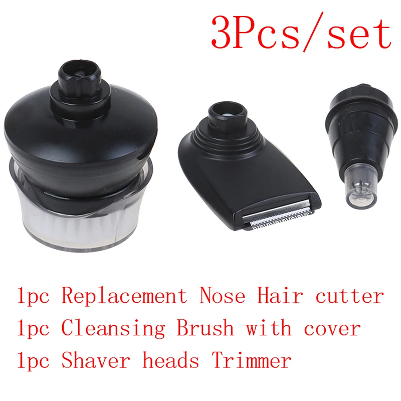 3 шт./лот триммер для Носа+ чистящая щетка+ триммер для носа S5000 S9711 RQ310 S510 RQ1250 RQ1160 RQ1190X RQ1090 RQ1258 RQ12