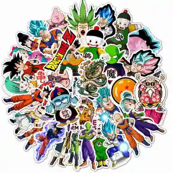 

18/32/50Pcs Anime Dragon Ball Graffiti Sticker Pack Waterproof PVC Refrigerator Motorcycle Hydro Flask Sticker On Travel Case