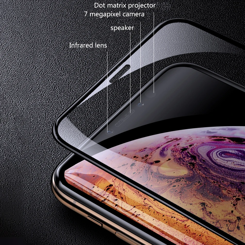 9D закаленное стекло для iphone 8plus 8 7 6 6s plus 7plus защита экрана Защитное стекло для iphone 11 pro x xs max xr s r xsmax