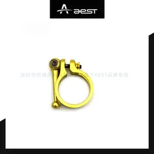 ST горный велосипед ультра-светильник быстроразъемный алюминиевый сплав выдалбливающий воротник зажим для велосипедного сиденья