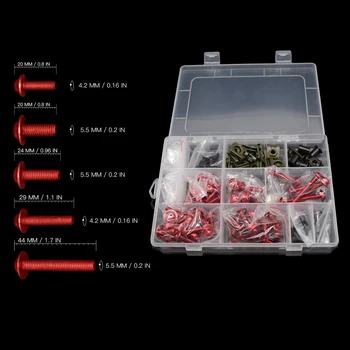 

For Suzuki Universal Motorcycle Fairing Bolts Kit Screws Accessories GS550M Katana GSX1100F Katana GSX250 GSX550 GSX600 GSXR1000