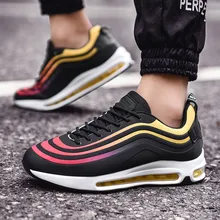 Мужские кроссовки размера плюс 49; сезон весна-осень; модная повседневная обувь на шнуровке; Мужские дышащие удобные уличные кроссовки; прогулочная обувь