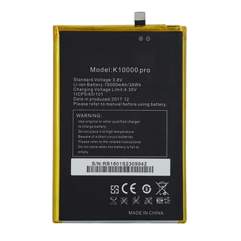 

2 Pcs K10000 Pro 15100mAh Battery for Oukitel K10000 Pro