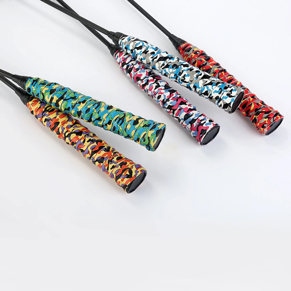Camouflage Tennis Over Grip Badminton Tape Squash Racket Handle Fishing