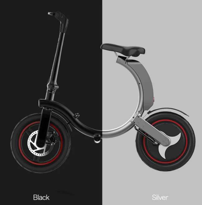 Foldable Mini Electric Bicycle, Lithium Battery, Electric Vehicle, Aluminum Alloy, to USA, UK, EU countries