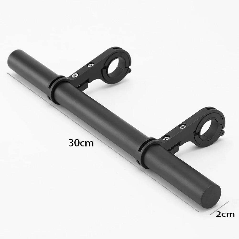 30CM Bike Handlebar Extender Frame Bicycle Bracket Extension Bracket Holder Bike Headlight Mount Bar Cycling Accessories