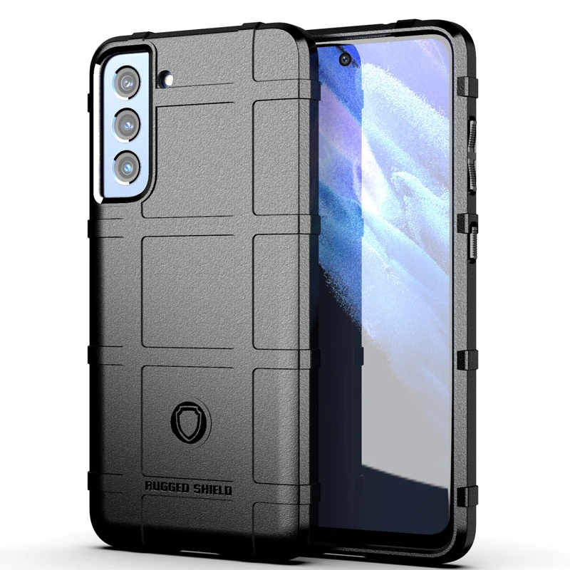 Armor Shield Shockproof Case For Samsung Galaxy S21FE S9 S10 S20 S21 Plus Lite Ultra Note 8 9 10 20 Fiber Anti-fall Cover Cases | Мобильные