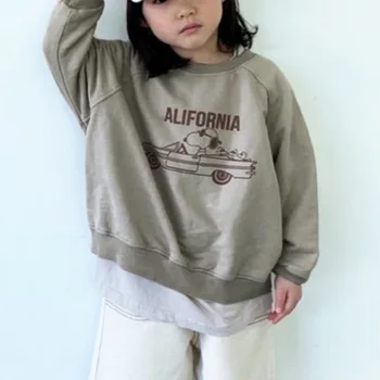 

Family Matching Clothes Mother and Kids Sweatshirts Toddler Boys Girls Cotton T Shirts Kids Pullovers Family Matching Clothes