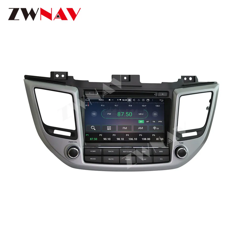 Carplay Android 10.0 screen car Multimedia DVD Player for Hyundai Tucson IX35 2015 BT GPS Navi Auto Radio Audio Stereo Head unit