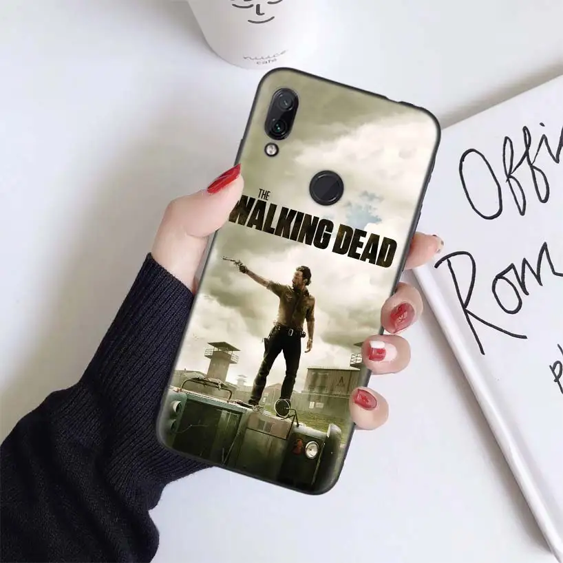 Чехол The Walking Dead для Xiao mi Red mi Note 7 8 K20 7S 7A 6 6A Pro S2 5 mi Play 9T CC9 E A1 A2 Lite F1 мягкий чехол для телефона - Цвет: BS185-6