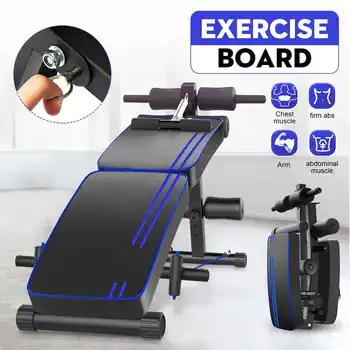 

Multifunctional Sit Up Abdominal Board abdominal Exerciser Equipments Training Muscles Fold Dumbbell Fitness Machines Home
