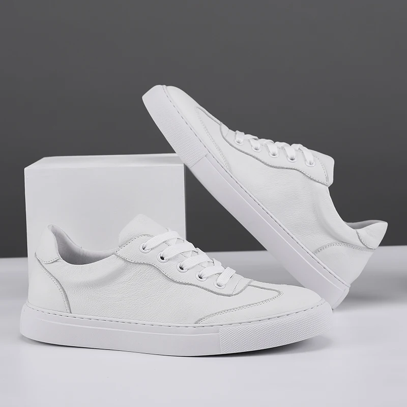 Newカラー登場 メンズレザーシューズ 高品質のレースアップスニーカー カジュアルで快適な高級ブランド ファッショナブルなフラットシューズ 白いスニーカー Sp93秋冬新作 Shoes Men S Shoes Www Celpan Com Br