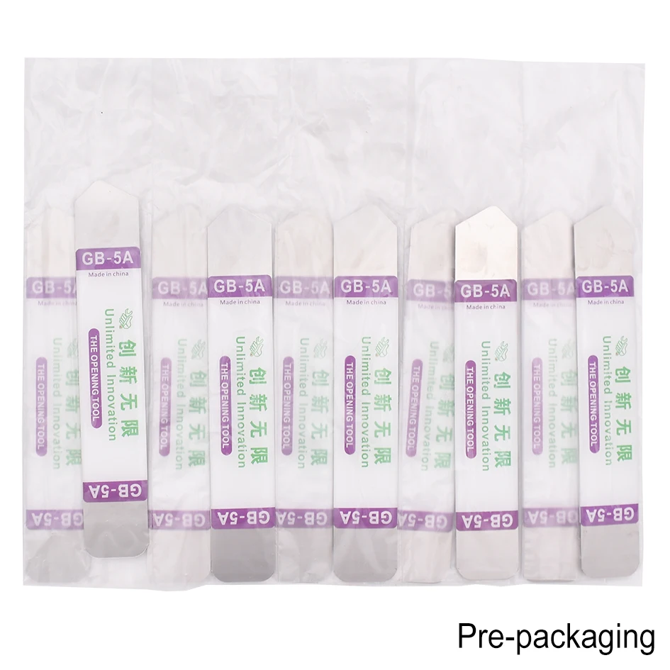 

Stainless Steel Soft Thin Pry Spudger Tablet Screen Battery Opening Blade GB-5A TE-03 Repair tool for iPhone iPad 200pcs/lot