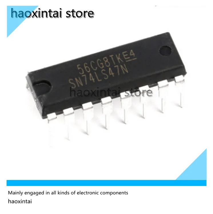 

5 шт. SN74LS47N оригинальный подлинный in-line SN74LS47N посылка DIP-16 BCD-7-segment высокоэффективный декодер/драйвер