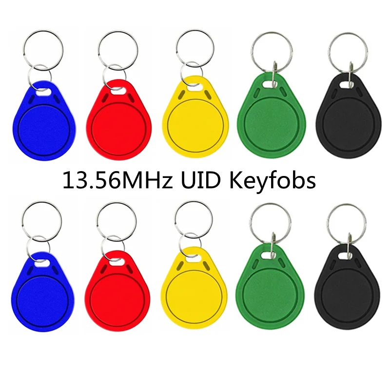 5/10pcs 13.56mhz UID RFID 13.56mhz Changeable Tag Keyfob Blank Writable Card Rewriteable for Copier Writer Duplicator Copy best smart deadbolt