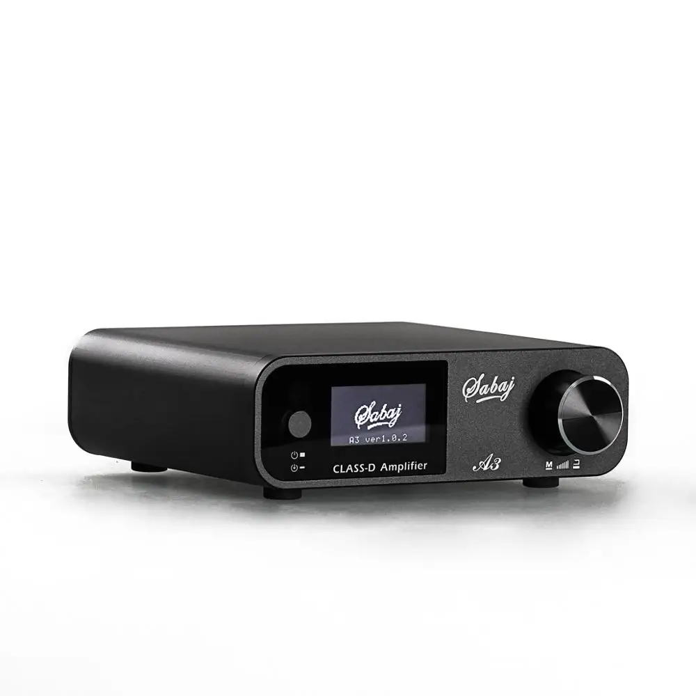 Цифровой Bluetooth усилитель Sabaj A3 80Wx2 портативный аудио hi fi класса D USB/оптический/Aux