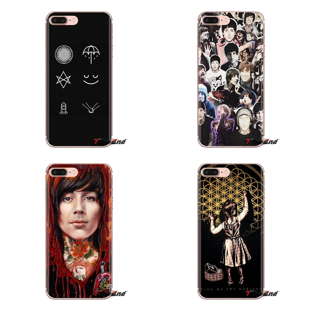 For Samsung Galaxy S2 S3 S4 S5 MINI S6 S7 edge S8 S9 Plus Note 2 3 4 5 8 Coque Fundas TPU Case Bring Me The Horizon House Wolves |