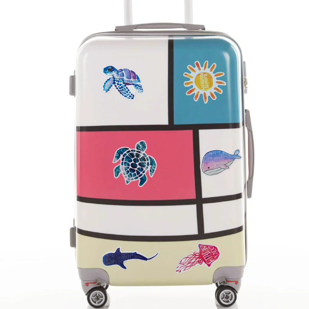 VSCO Девушка Летняя Пляжная наклейка s серфинг морская черепаха наклейка для ноутбука холодильник телефон чемодан для скейтборда наклейка