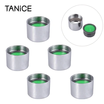 

TANiCE 5 Pcs Aerator M22 Female Thread Perlator Mixing Nozzle Jet Regulator External Thread Female Thread Perlator