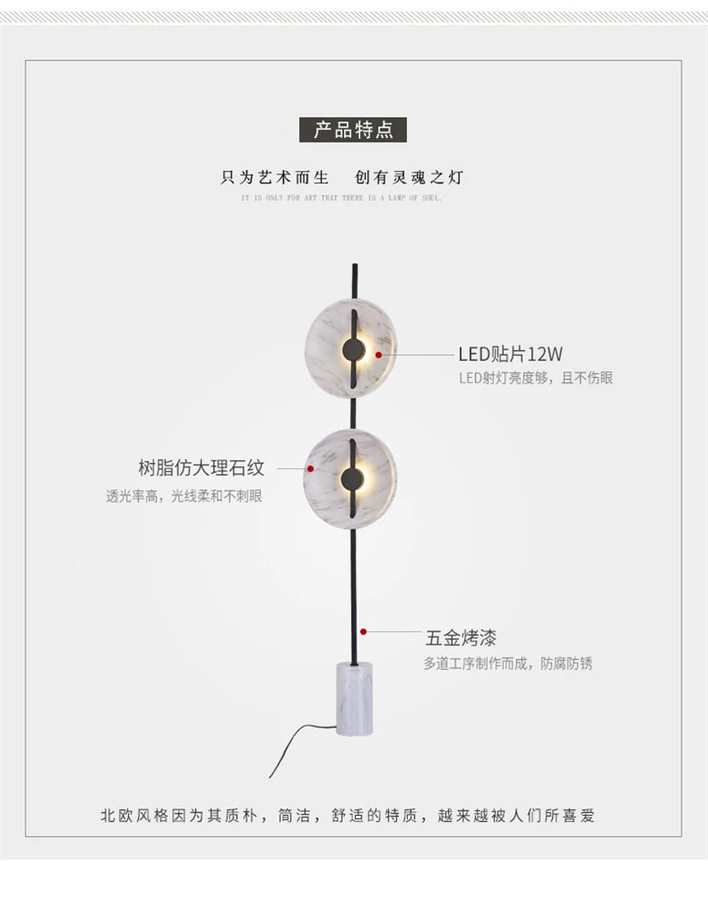 Современный белый мраморный пол лампа гостиная спальня прикроватная настольная лампа Декор отеля стоящая лампа железная черная Удочка осветительные приборы