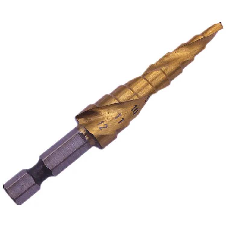 High Quality 4mm12mm Copper Tail End Pin Pickup Hole Spiral Drill Bit