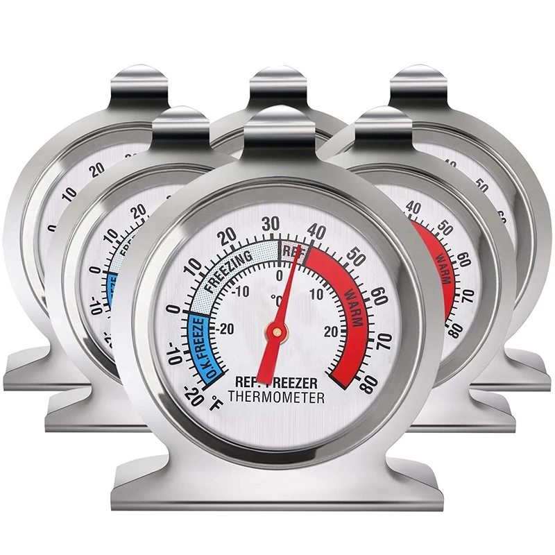

Refrigerator Freezer Thermometer Classic Series Large Dial Thermometer Temperature Thermometer for Refrigerator Freezer Fridge C
