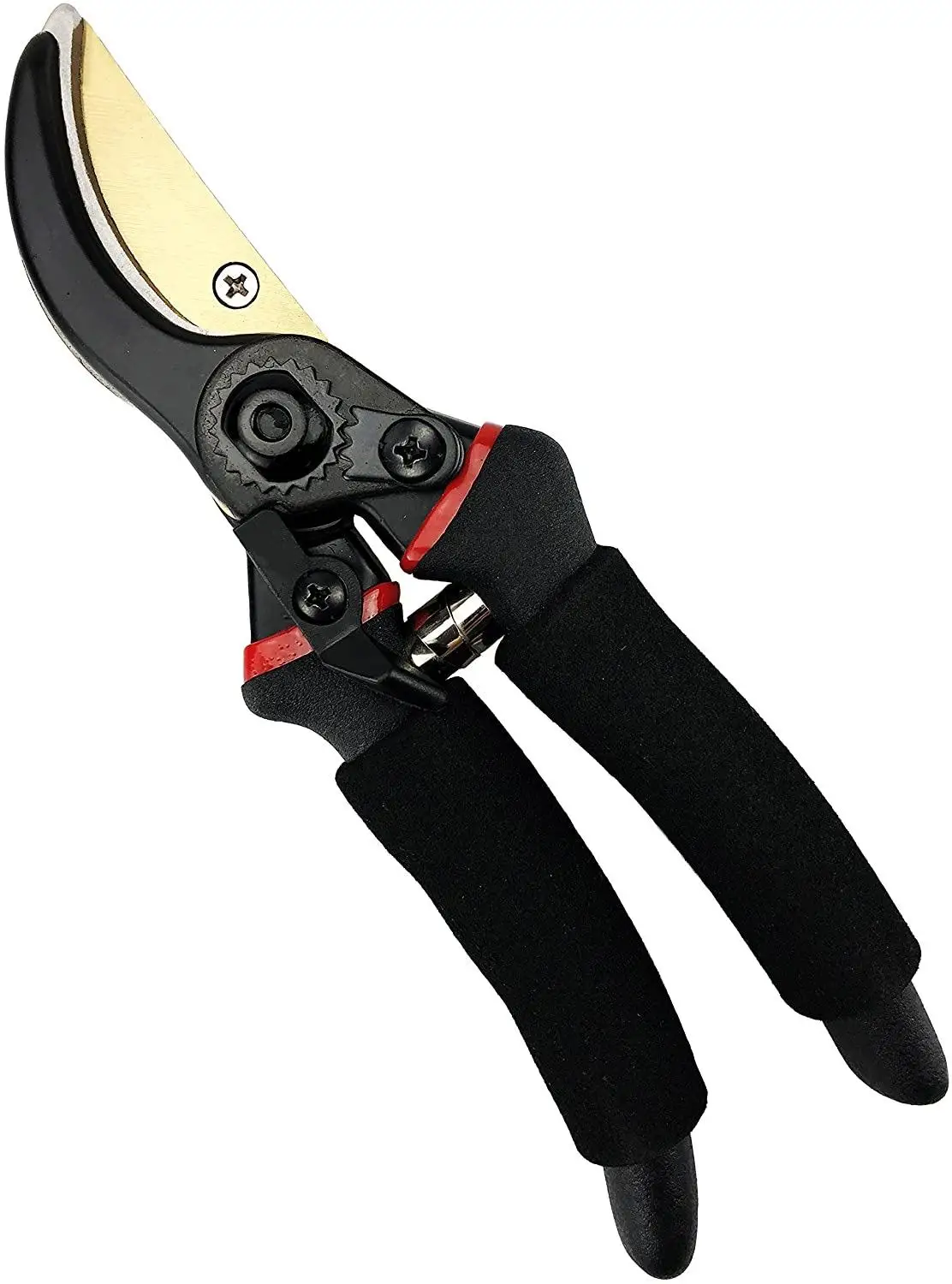 8" Professional Titanium Bypass Pruning Shears Heavy Duty Hand Pruners Clippers Gardening Tools