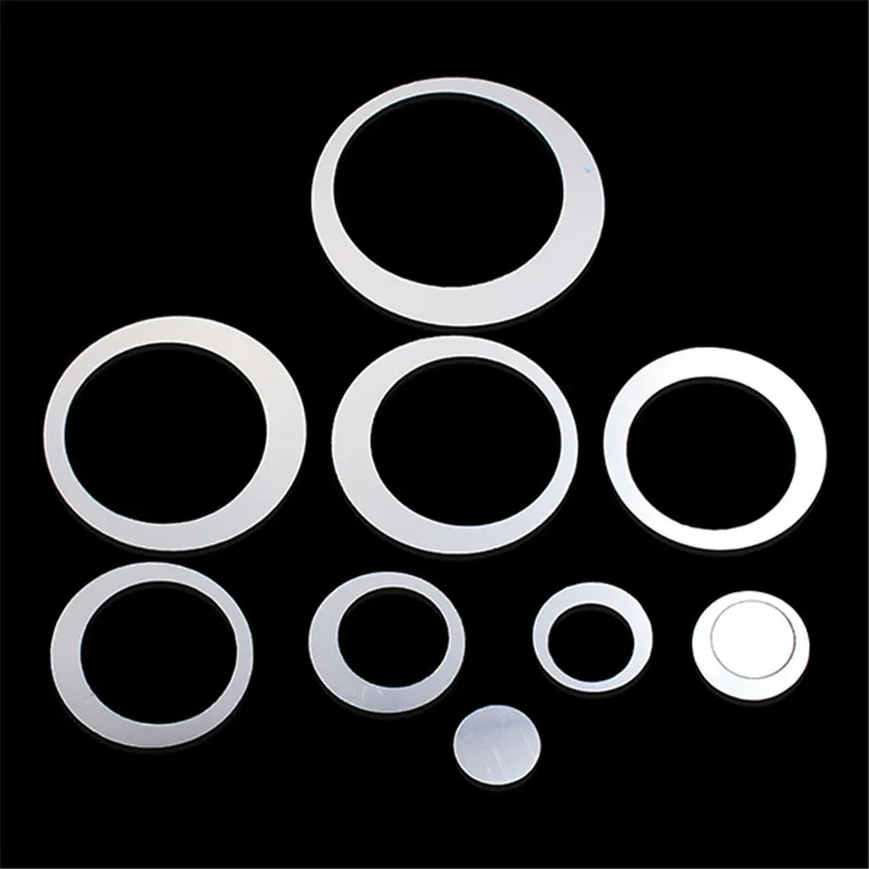 

Hot 24PCS DIY 3D Silver Mirror Acrylic Wall Stickers Circle Ring Home for Family Decoration Modern Adesive Home Decors Decal