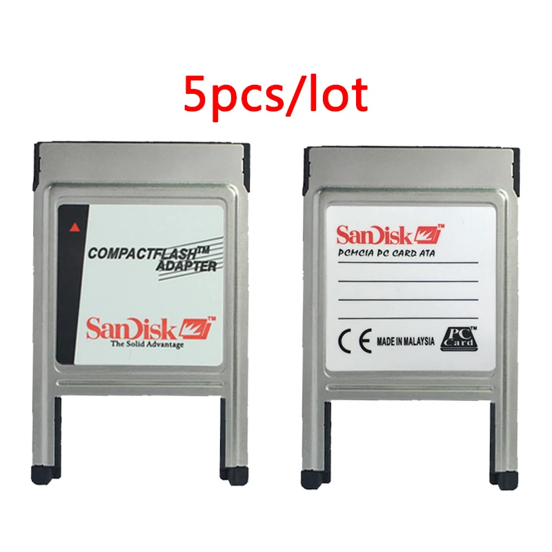 

Wholesale PCMCIA Quality CF Card Adapter SanDisk Card Reader For Mercedes Benz MP3 Notebook Memory Card Adapter Promotion