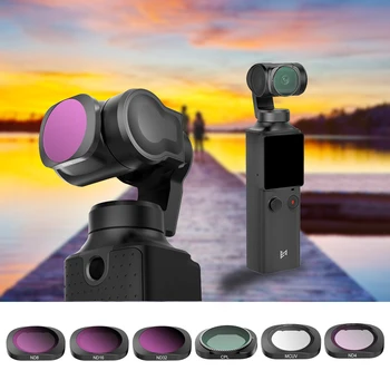 

Lens Filter Set For FIMI PALM MCUV CPL ND4 ND8 ND16 ND32 Camera Lens Filter for FIMI PALM Handheld PTZ Gimbal Camera Accessories