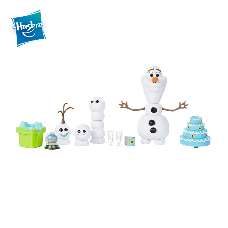 

Hasbro Disney Frozen Fever Olaf Snow Globe With Snowgies For Anna Birthday Party Collection Figurine Toy Model Girls Gift