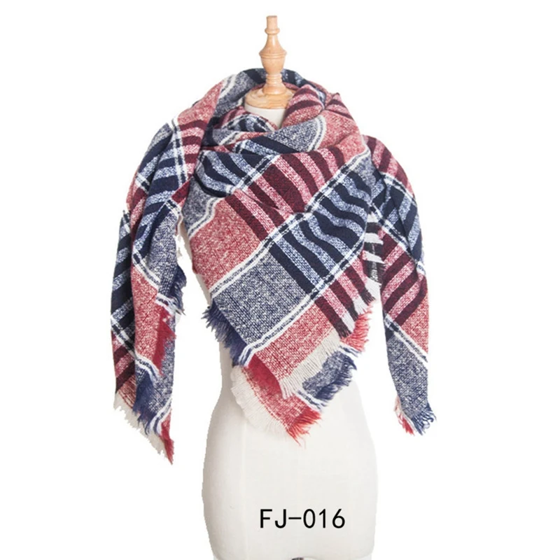 Элегантный женский шарф из пашмины, длинный шарф из полиэстера высокого качества, тонкий хиджаб, зимняя шаль, теплый дышащий пляжный шарф с кисточками - Цвет: FJ16
