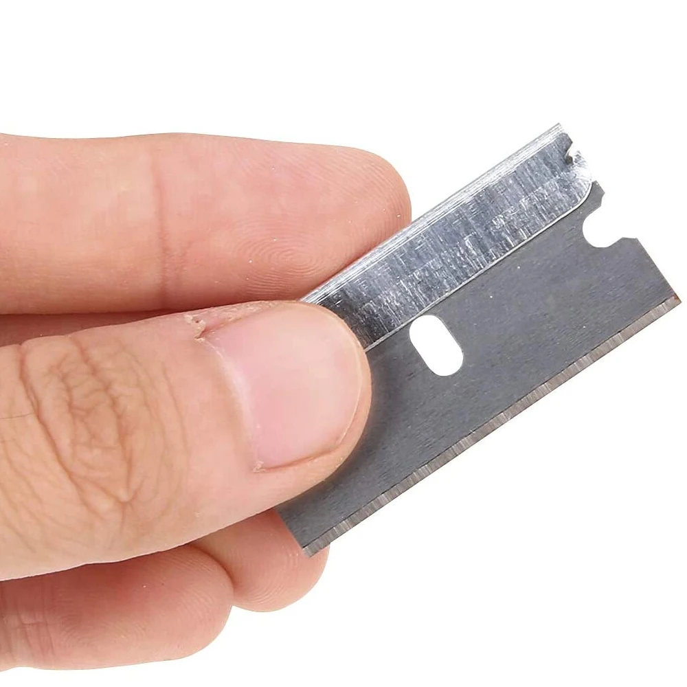 Razor Blade Scraper Car Wrapping Tools Window Scraper 10pcs Razor Blades