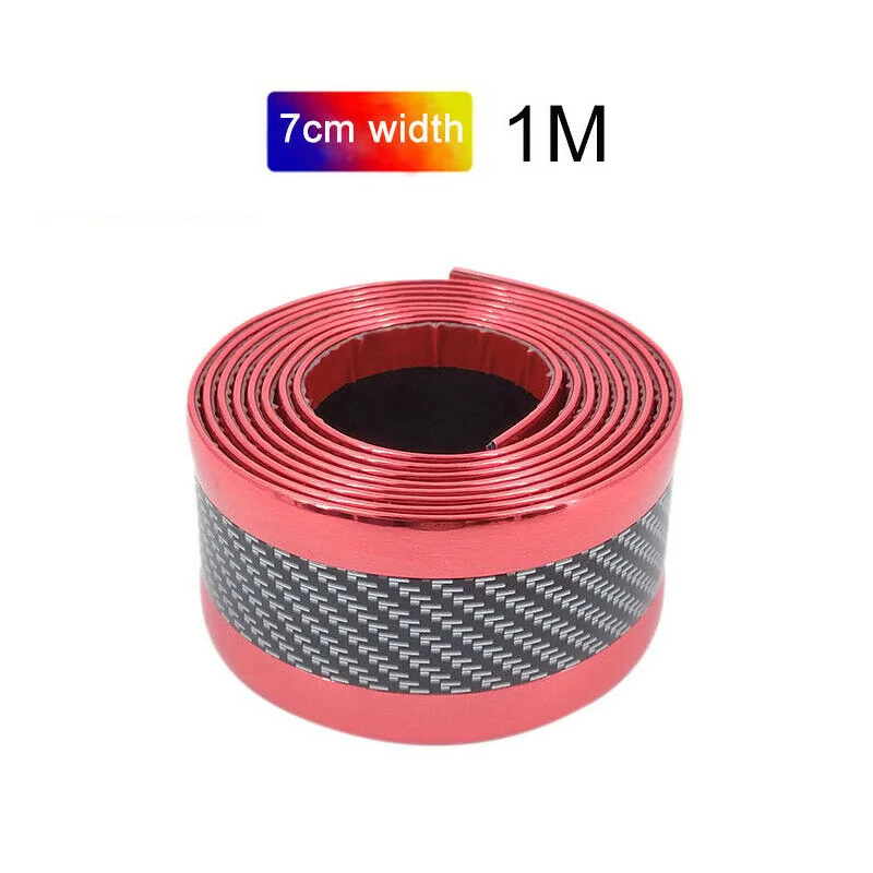 

1Roll Auto Sticker Rubber Anti-Collision Strip DIY Door Sill Edge Guard 7CM * 1M